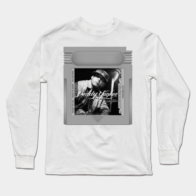 Barrio Fino Game Cartridge Long Sleeve T-Shirt by PopCarts